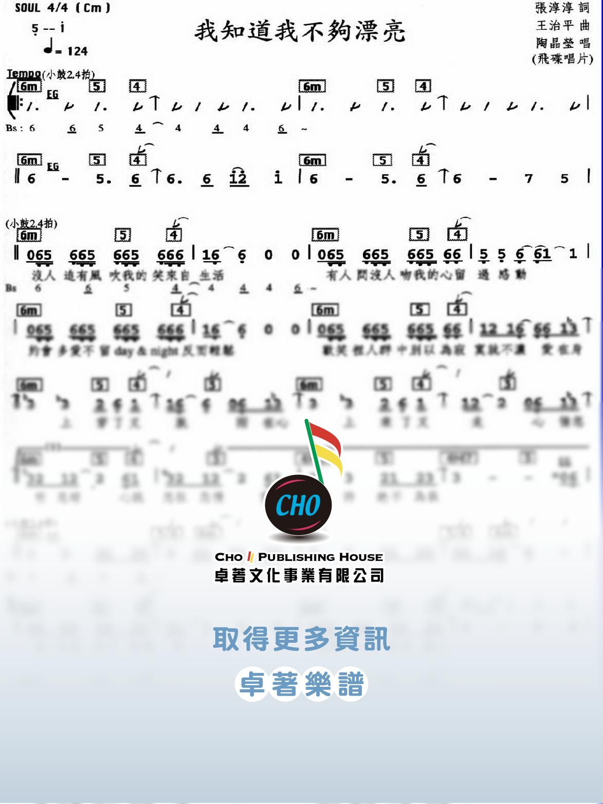 我知道我不夠漂亮